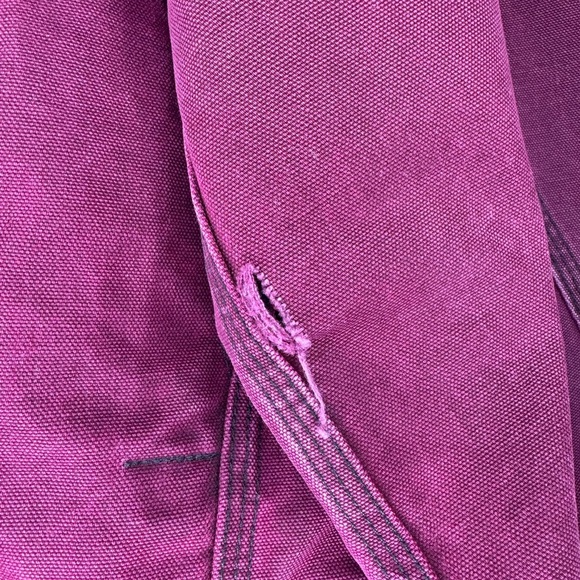 Carhartt Burgundy Work Jacket - Picture 6 of 8